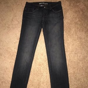 Girls size 14 DKNY hipster dark wash hipster jeans